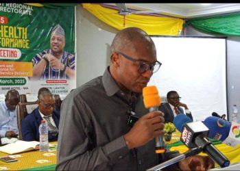 Upper West Regional Director of Health Services, Dr Josephat Ana-Imwine Nyuzaghl,
