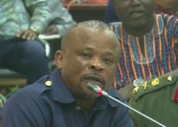 former Director of Procurement at the Ministry of Defence, Frank Oliver Kpodo,