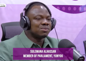 Member of Parliament for Yunyoo, Sulemana Alhassan