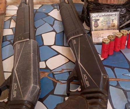 Some of the items retrieved
