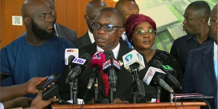 Ranking Member on Parliament’s Foreign Affairs Committee, Samuel Abu Jinapor,
