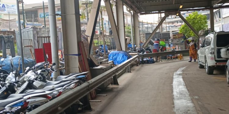 Part of the Kejetia Market