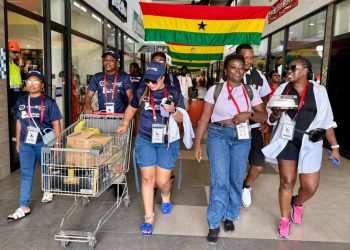 Some of the patrons of the 2026 Heritage Caravan at the Takoradi Mall