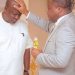 Rev. Stephen Wengam, General Superintendent of Assemblies of God, Ghana and President John Mahama