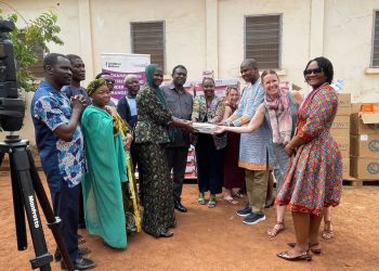 Children Believe officials with management members of the Northern Regional Health Directorate, Upper East Regional Health Directorate and Savannah Regional Health Directorate.