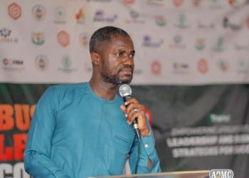 Dr. Riverson Oppong, Chief Executive Officer of the Chamber for Oil Marketing Companies (COMAC)