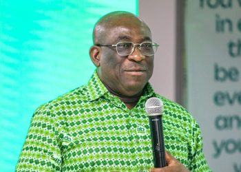 Managing Director of the Agricultural Development Bank (ADB PLC), Edward Ato Sarpong