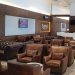 One of the dinning spaces at the VVIP Lounge at the AIA