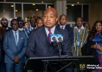 Minister for Foreign Affairs, Samuel Okudzeto Ablakwa