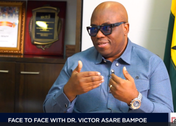 Chief Executive Officer of the National Health Insurance Authority, Dr Victor Asare Bampoe