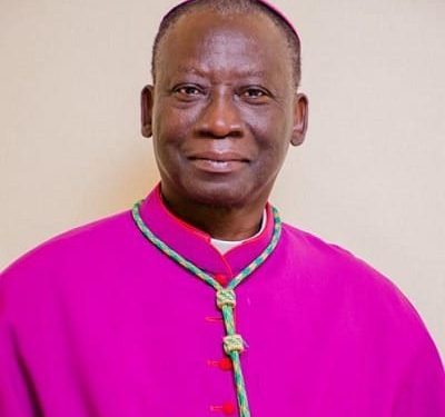 MOST REV. MATTHEW KWASI GYAMFI
BISHOP OF SUNYANI AND PRESIDENT,
GHANA CATHOLIC BISHOPS’ CONFERENCE
