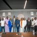 BoG Governor, Dr. Johnson Asiama with some content creators
