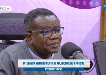 Member of Parliament for Ho Central, Richmond Edem Kofi Kpotosu