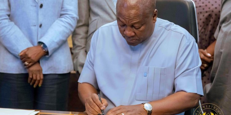 President of Ghana, John Dramani Mahama