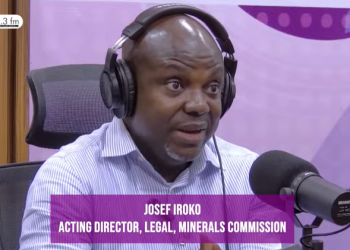 Acting Director of Legal at the Minerals Commission, Josef Iroko