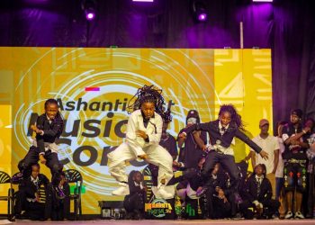 Afronita and her Dance Academy performing at Ashantifest