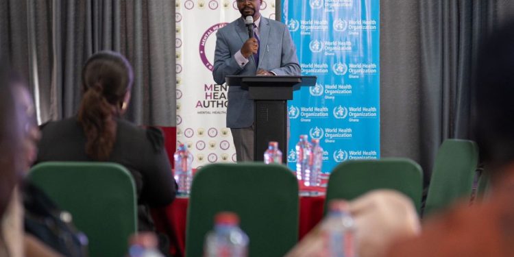 Chief Executive Officer of the Mental Health Authority, Dr. Eugene Dordoye