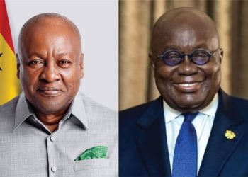 From the left: Otumfuo Osei Tutu II, John Dramani Mahama, Nana Akufo-Addo, John Agyekum Kufuor