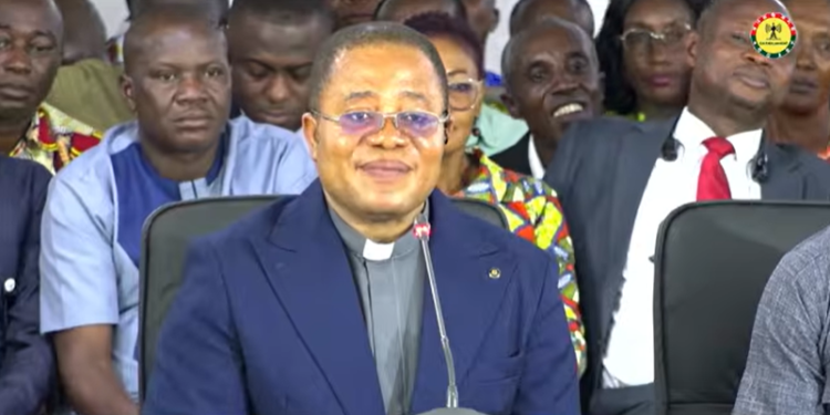 Headmaster of Prempeh College, Very Rev. Louis Asare
