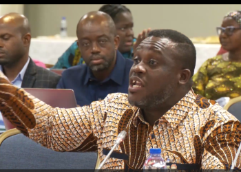 Minister for Communication, Digital Technology and Innovations and Member of Parliament for Ningo-Prampram, Samuel Nartey George