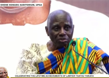 Renowned Ghanaian lawyer, Tsatsu Tsikata