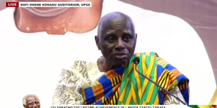 Renowned Ghanaian lawyer, Tsatsu Tsikata