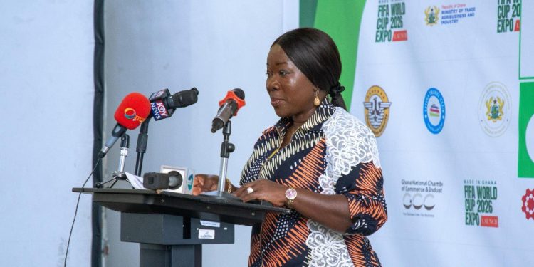 Minister for Trade, Agribusiness and Industry, Elizabeth Ofosu-Adjare