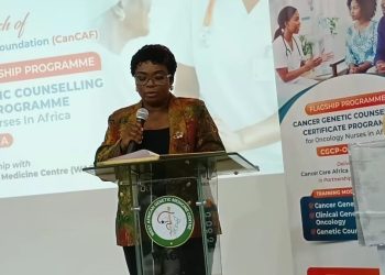 Executive Director of the Cancer Care Africa Foundation (CanCAF), Naomi Naa Oyoe Ohene Nti