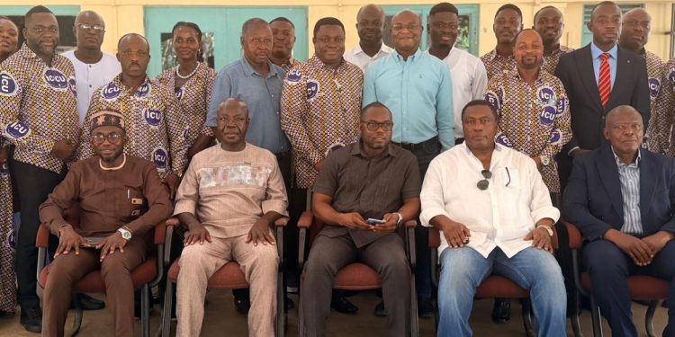 Newly Inaugurated Executives of ICU-Ghana