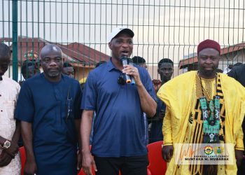 Minister for the Interior and Member of Parliament(MP) for Asawase Constituency, Mohammed Muntaka Mubarak