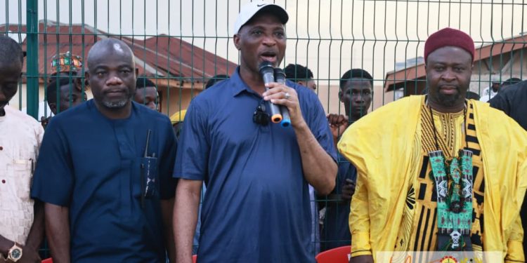 Minister for the Interior and Member of Parliament(MP) for Asawase Constituency, Mohammed Muntaka Mubarak