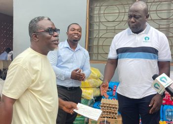 Head of Business Development at Channel One TV and Citi FM, Omane Mensah-Bonsu (Right)