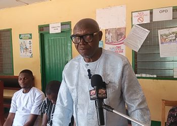 Member of Parliament for the Lawra Constituency, Lawyer Bede Ziedeng,