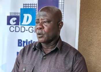 Programmes Manager at CDD-Ghana, Brampa Mensah,
