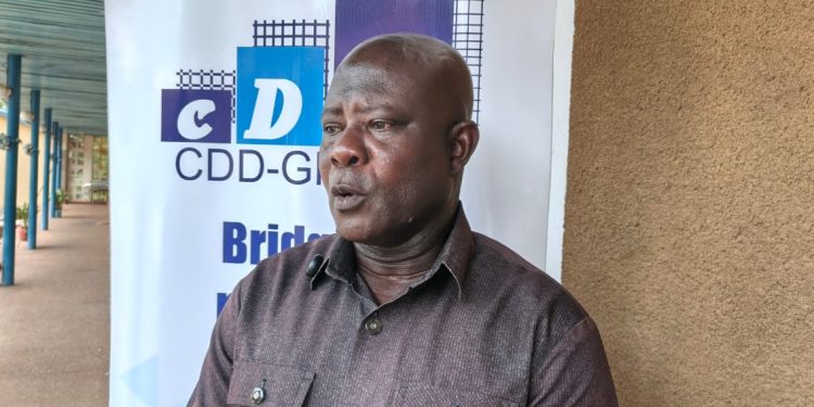 Programmes Manager at CDD-Ghana, Brampa Mensah,