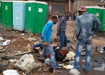 Xenophobic killing in South African: photo credit -CNN