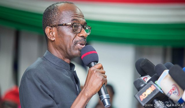 National Chairman of the governing National Democratic Congress (NDC), Johnson Asiedu Nketia