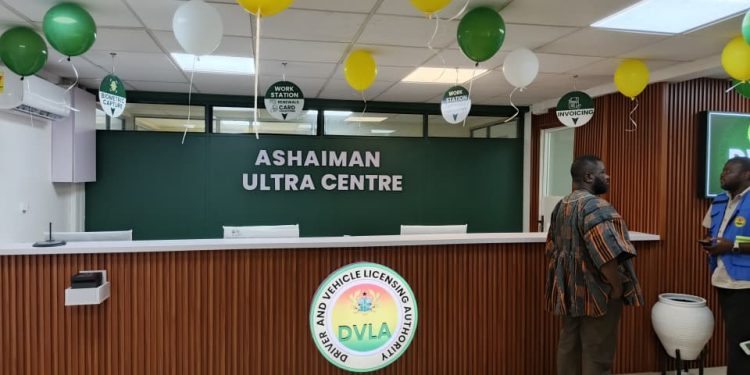 Ashaiman DVLA office