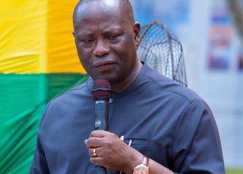Minister for Lands and Natural Resources, Emmanuel Armah-Kofi Buah