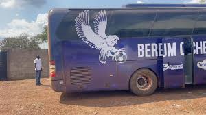 The team bus belonging the Berekum Chelsea