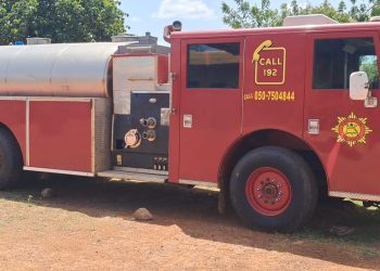 The faulty fire tender