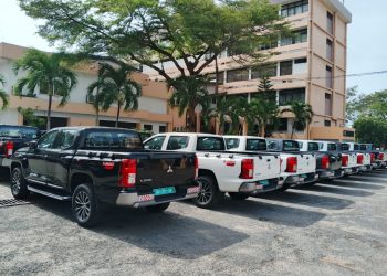 Some of the Mitsubishi L200 pickups.