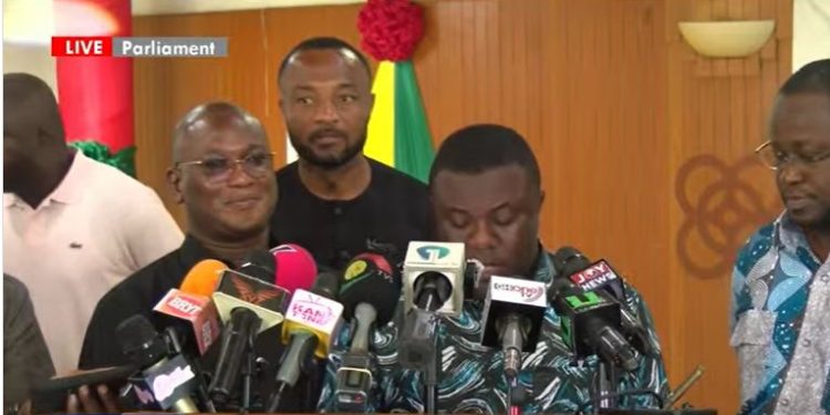 Ranking Member on Parliament’s Energy Committee, Collins Adomako Mensah