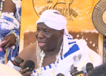 Paramount Chief of Effutu, Neenyi Ghartey VII,