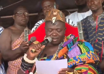 Chief of Asesewa, Nene Ofei Tagbadza