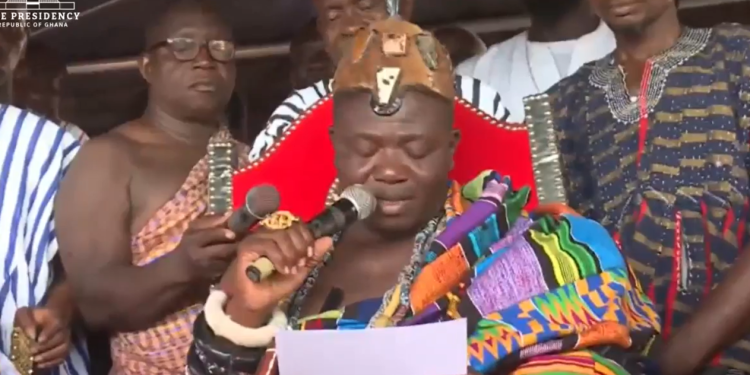 Chief of Asesewa, Nene Ofei Tagbadza