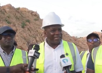 Minister for Roads and Highways, Kwame Governs Agbodza