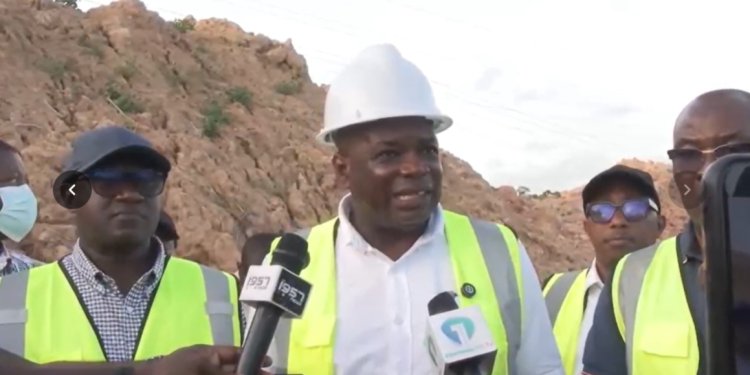 Minister for Roads and Highways, Kwame Governs Agbodza