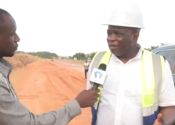 Minister for Roads and Highways, Kwame Governs Agbodza