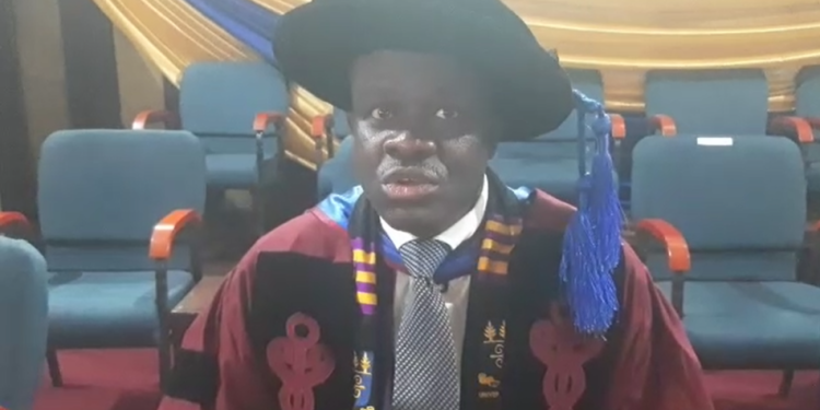 HOD for Medicine and Therapeutics at the University of Ghana Medical School, Prof. Vincent Boima,